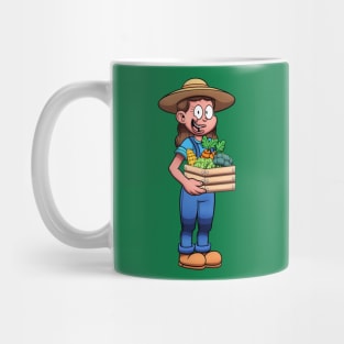 Female Farmer Mug